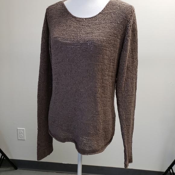 J Jill Long Sleeve Loose Knit Sweater XS Petite - Picture 2 of 5